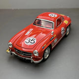 [TOY] 1:32 Mercedes-Benz 1954 300SL röd #35 modellbil Die-Cast