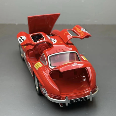 [TOY] 1:32 Mercedes-Benz 1954 300SL röd #35 modellbil Die-Cast
