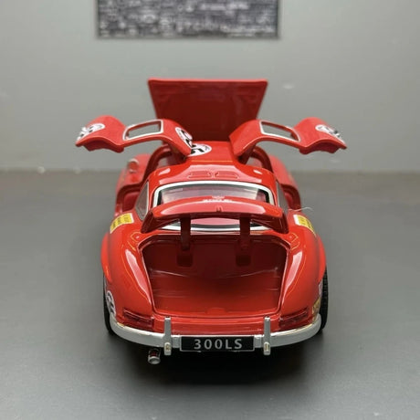 [TOY] 1:32 Mercedes-Benz 1954 300SL röd #35 modellbil Die-Cast