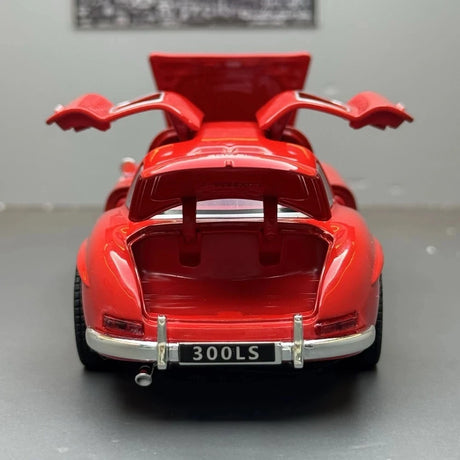 [TOY] 1:32 Mercedes-Benz 1954 300SL röd modellbil Die-Cast