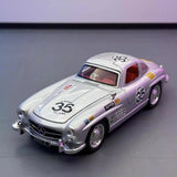 Mercedes-Benz 1954 300SL Silver #35 1:32 diecast display model - view 3