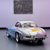 Mercedes-Benz 1954 300SL Silver #35 1:32 diecast display model - view 7