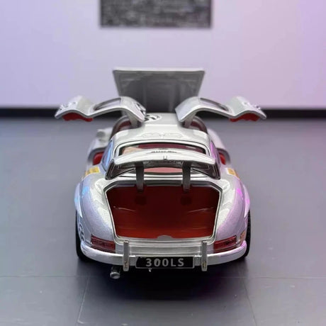 [TOY] 1:32 Mercedes-Benz 1954 300SL silver #35 modellbil Die-Cast