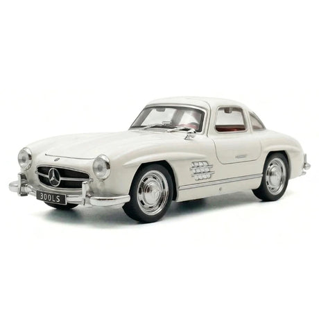 [TOY] 1:32 Mercedes-Benz 1954 300SL vit modellbil Die-Cast