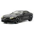 [TOY] 1:32 Mercedes-Benz 2003 SLR McLaren svart modellbil Die-Cast