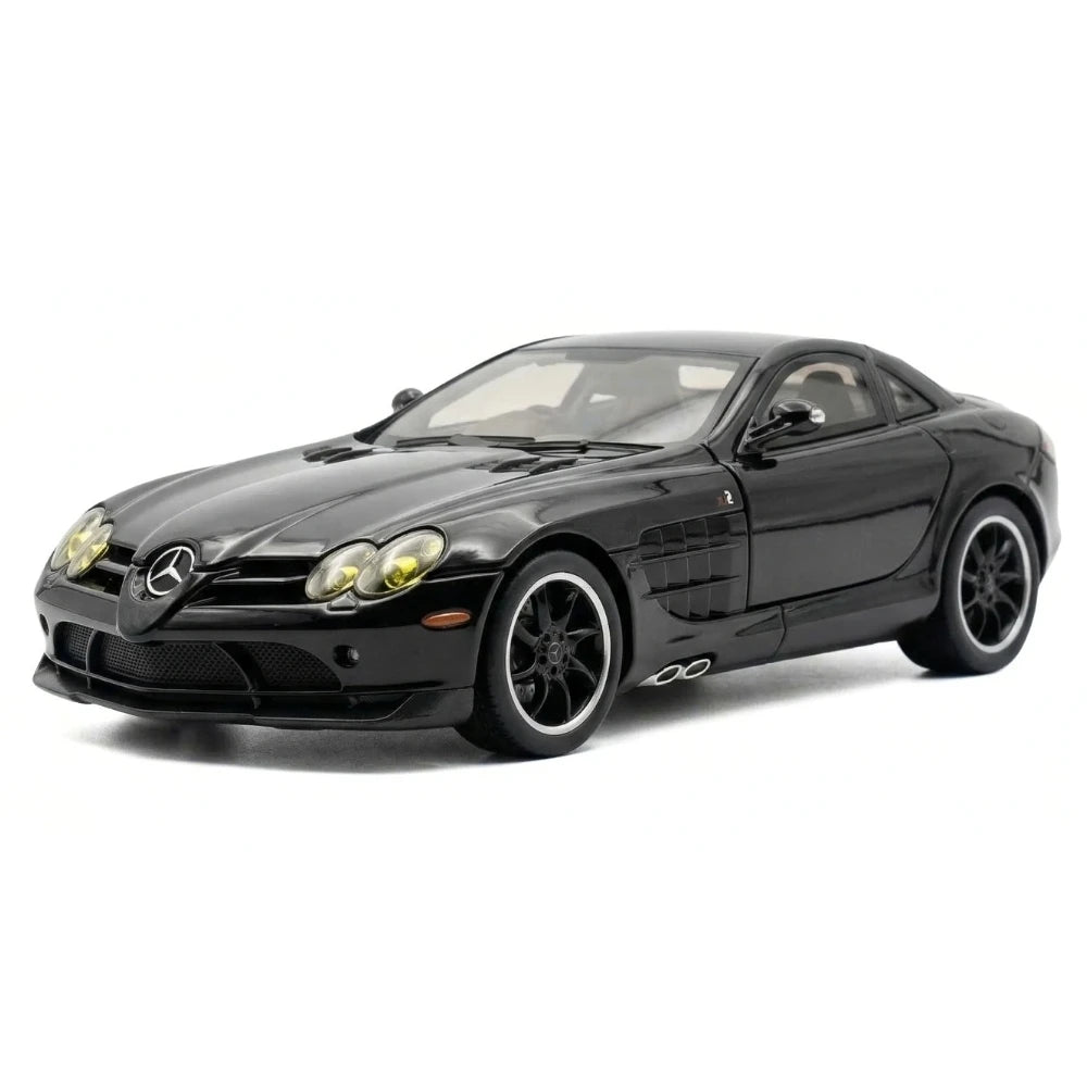 [TOY] 1:32 Mercedes-Benz 2003 SLR McLaren svart modellbil Die-Cast