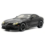 [TOY] 1:32 Mercedes-Benz 2003 SLR McLaren svart modellbil Die-Cast