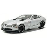 [TOY] 1:32 Mercedes-Benz 2003 SLR McLaren Silver Model Car Die-Cast