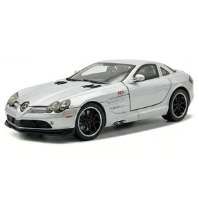 [TOY] 1:32 Mercedes-Benz 2003 SLR McLaren Silver Model Car Die-Cast