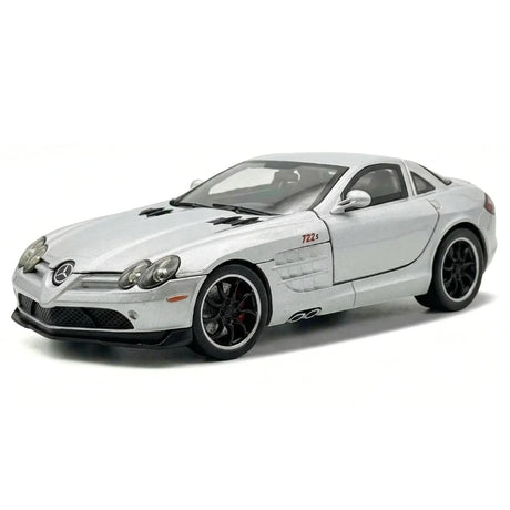 [TOY] 1:32 Mercedes-Benz 2003 SLR McLaren silver modellbil Die-Cast