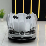 [TOY] 1:32 Mercedes-Benz 2003 SLR McLaren Silver Model Car Die-Cast