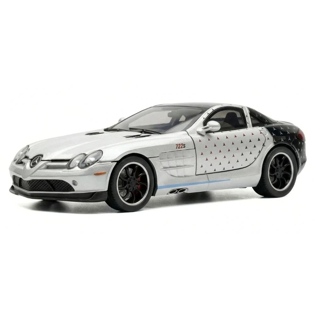 [TOY] 1:32 Mercedes-Benz 2003 SLR McLaren silver-Star modellbil Die-Cast