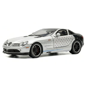 [TOY] 1:32 Mercedes-Benz 2003 SLR McLaren silver-Star modellbil Die-Cast