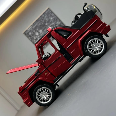 [TOY] 1:32 Mercedes-Benz 2013 G500 Cabriolet röd modellbil Die-Cast