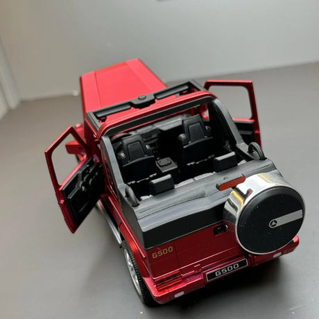 [TOY] 1:32 Mercedes-Benz 2013 G500 Cabriolet röd modellbil Die-Cast