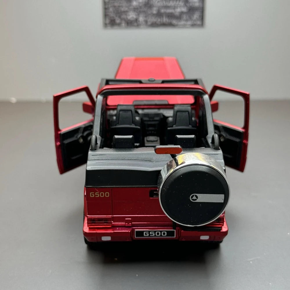 Mercedes-Benz 2013 G500 Cabriolet Red 1:32 – Diecast Display Model Die-Cast