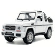 Mercedes-Benz 2013 G500 Cabriolet White 1:32 – Diecast Display Model Die-Cast