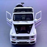Mercedes-Benz 2013 G500 Cabriolet White 1:32 – Diecast Display Model Die-Cast