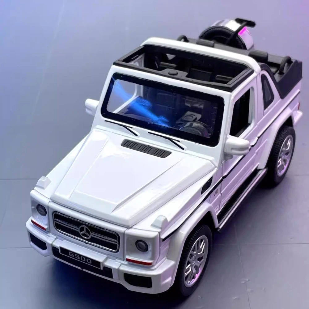 Mercedes-Benz 2013 G500 Cabriolet White 1:32 – Diecast Display Model Die-Cast