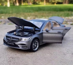 [TOY] 1:32 Mercedes-Benz 2014 C260 Gray Model Car Die-Cast