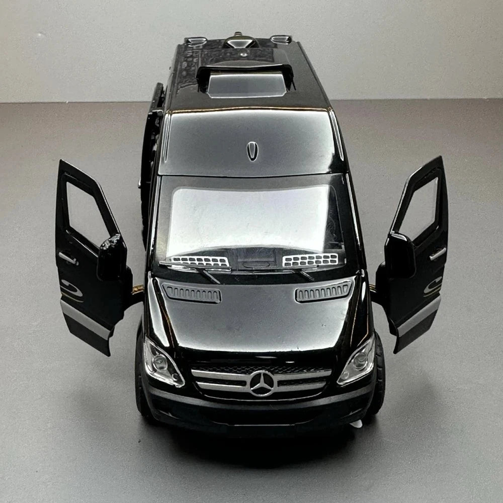 [TOY] 1:32 Mercedes-Benz 2014 V350 ブラック モデルカー Die-Cast