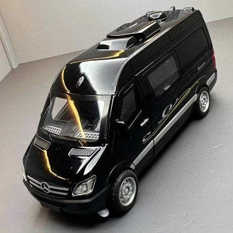[TOY] 1:32 Mercedes-Benz 2014 V350 svart modellbil Die-Cast
