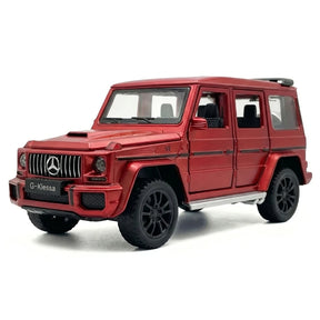 [TOY] 1:32 Mercedes-Benz 2015 G350d röd modellbil Die-Cast