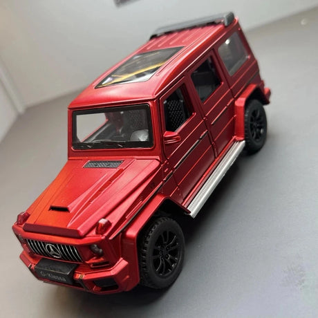[TOY] 1:32 Mercedes-Benz 2015 G350d röd modellbil Die-Cast