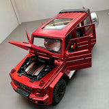 [TOY] 1:32 Mercedes-Benz 2015 G350d röd modellbil Die-Cast