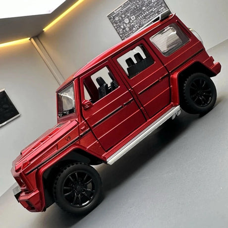 [TOY] 1:32 Mercedes-Benz 2015 G350d röd modellbil Die-Cast