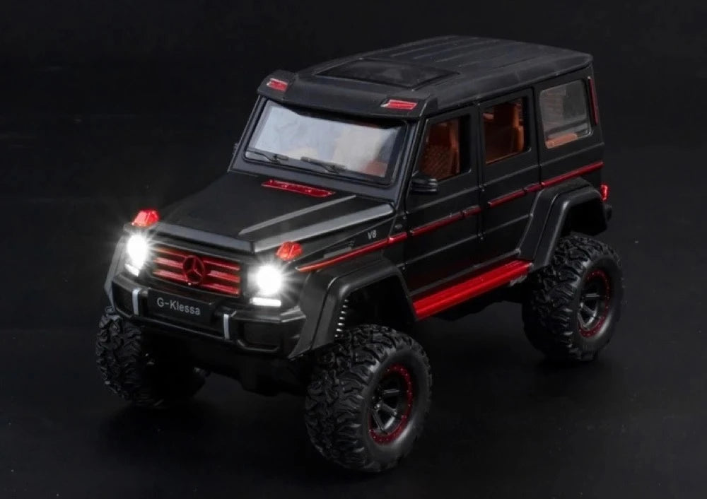 [TOY] 1:32 Mercedes-Benz 2015 G500 4×4 Off-Road ブラック モデルカー Die-Cast