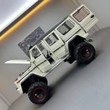 [TOY] 1:32 Mercedes-Benz 2015 G500 4×4 Off-Road vit modellbil Die-Cast