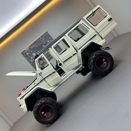 [TOY] 1:32 Mercedes-Benz 2015 G500 4×4 Off-Road vit modellbil Die-Cast