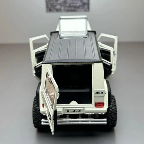 [TOY] 1:32 Mercedes-Benz 2015 G500 4×4 Off-Road vit modellbil Die-Cast