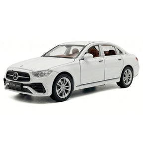 [TOY] 1:32 Mercedes-Benz 2017 E400 vit modellbil Die-Cast