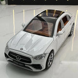 [TOY] 1:32 Mercedes-Benz 2017 E400 vit modellbil Die-Cast