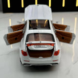 [TOY] 1:32 Mercedes-Benz 2017 E400 vit modellbil Die-Cast
