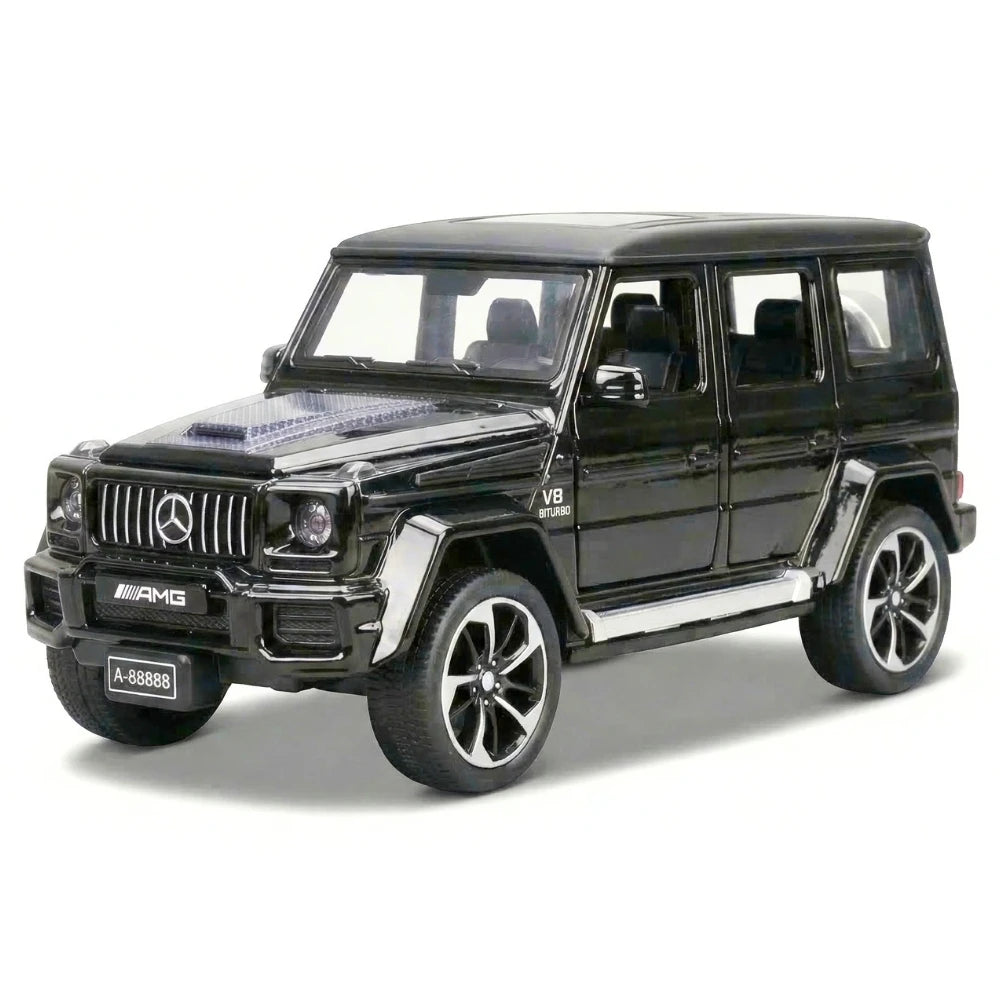 [TOY] 1:32 Mercedes-AMG 2018 G63 svart modellbil Die-Cast