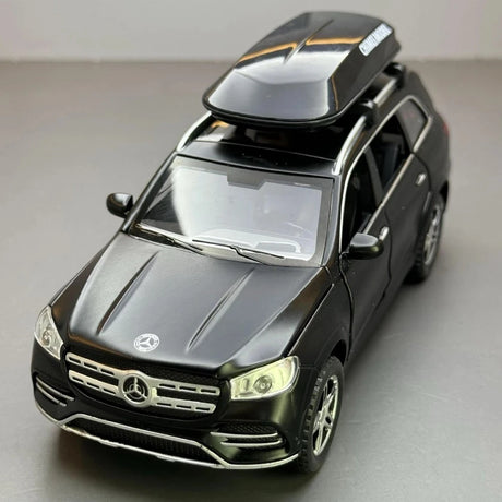 [TOY] 1:32 Mercedes-Benz 2020 GLS 580 svart modellbil Die-Cast