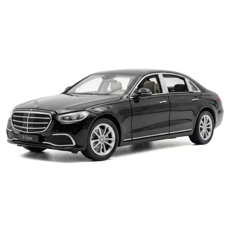 [TOY] 1:32 Mercedes-Benz 2020 S400L svart modellbil Die-Cast