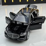 [TOY] 1:32 Mercedes-Benz 2020 S400L Black Model Car Die-Cast