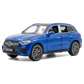 [TOY] 1:32 Mercedes-Benz 2023 GLC 400e blå modellbil Die-Cast