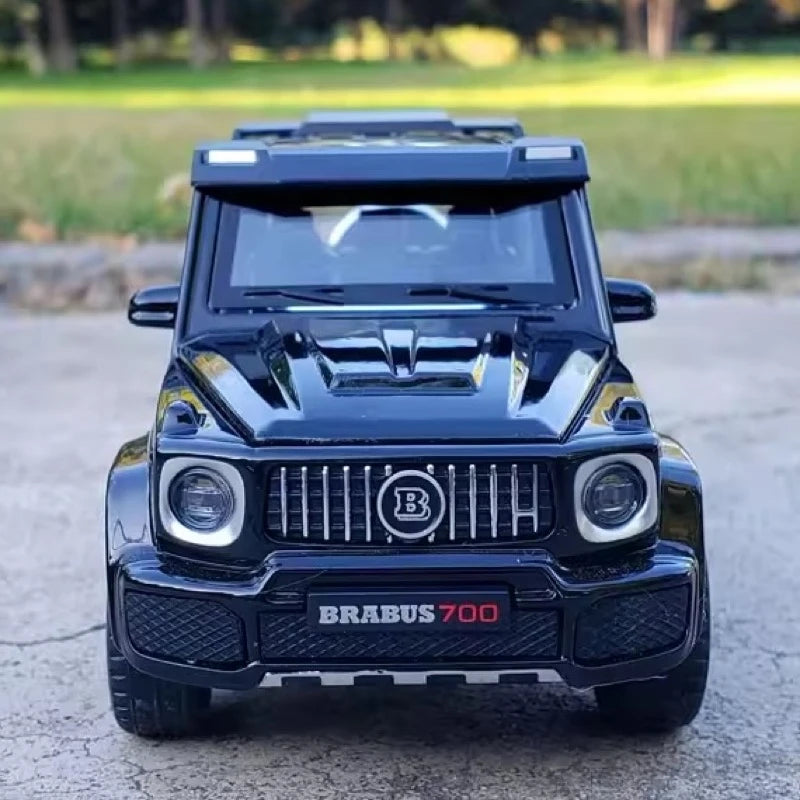 [TOY] 1:32 Mercedes-Brabus 2021 G700 4×4 Black Model Car Die-Cast