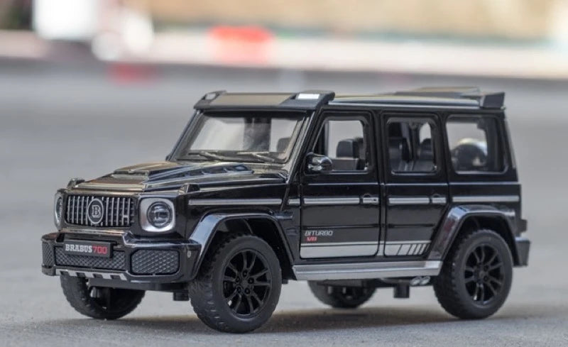 [TOY] 1:32 Mercedes-Brabus 2021 G700 4×4 Black Model Car Die-Cast