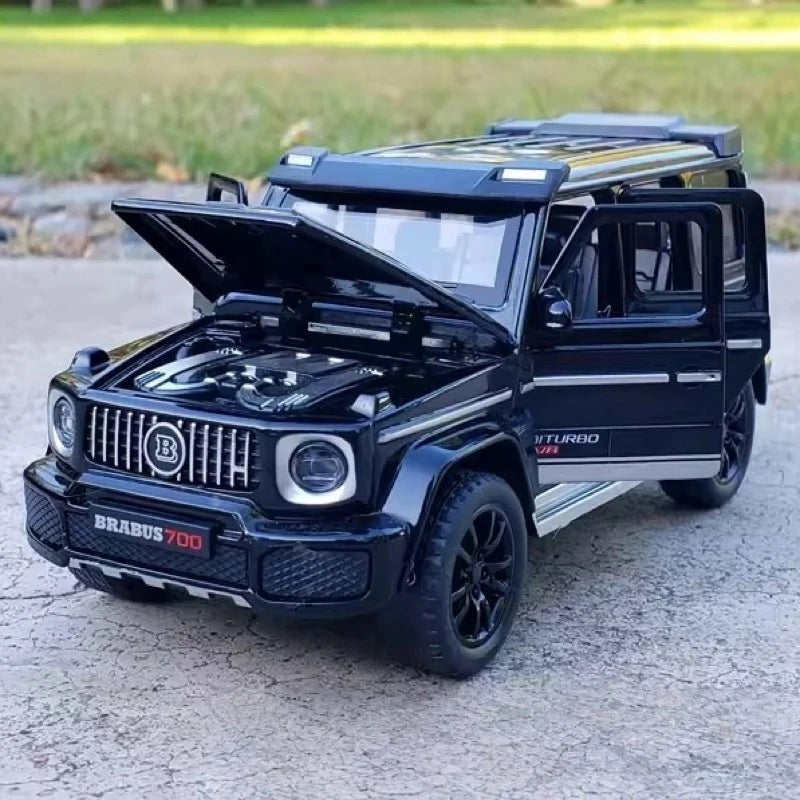 [TOY] 1:32 Mercedes-Brabus 2021 G700 4×4 Black Model Car Die-Cast