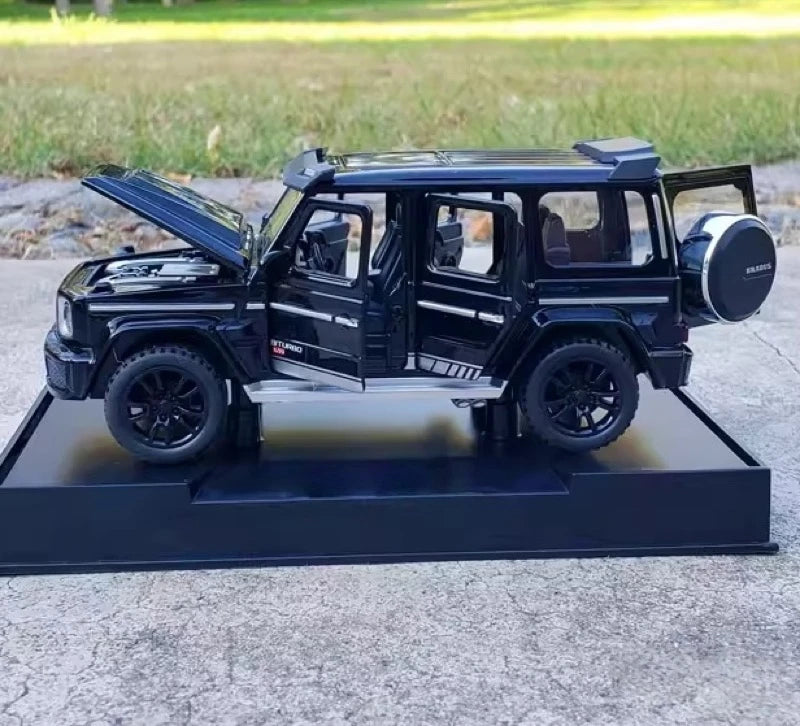 [TOY] 1:32 Mercedes-Brabus 2021 G700 4×4 Black Model Car Die-Cast