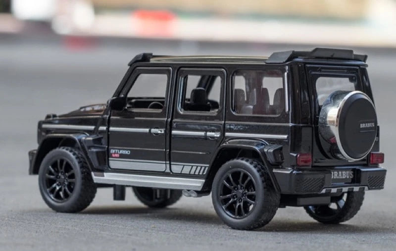 [TOY] 1:32 Mercedes-Brabus 2021 G700 4×4 Black Model Car Die-Cast