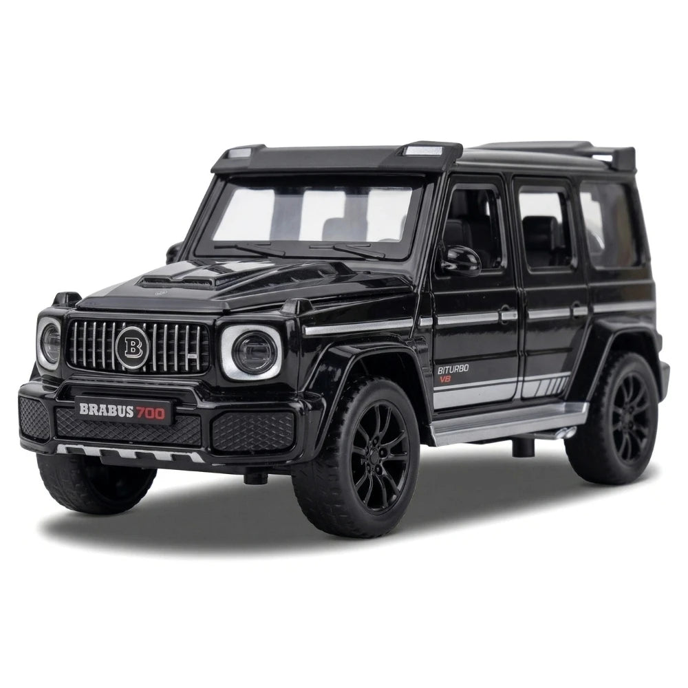 [TOY] 1:32 Mercedes-Brabus 2021 G700 4×4 Black Model Car Die-Cast