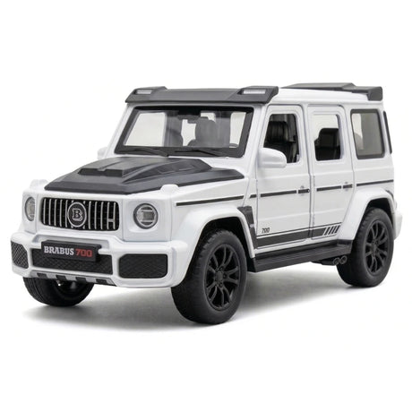 [TOY] 1:32 Mercedes-Brabus 2021 G700 4×4 vit modellbil Die-Cast