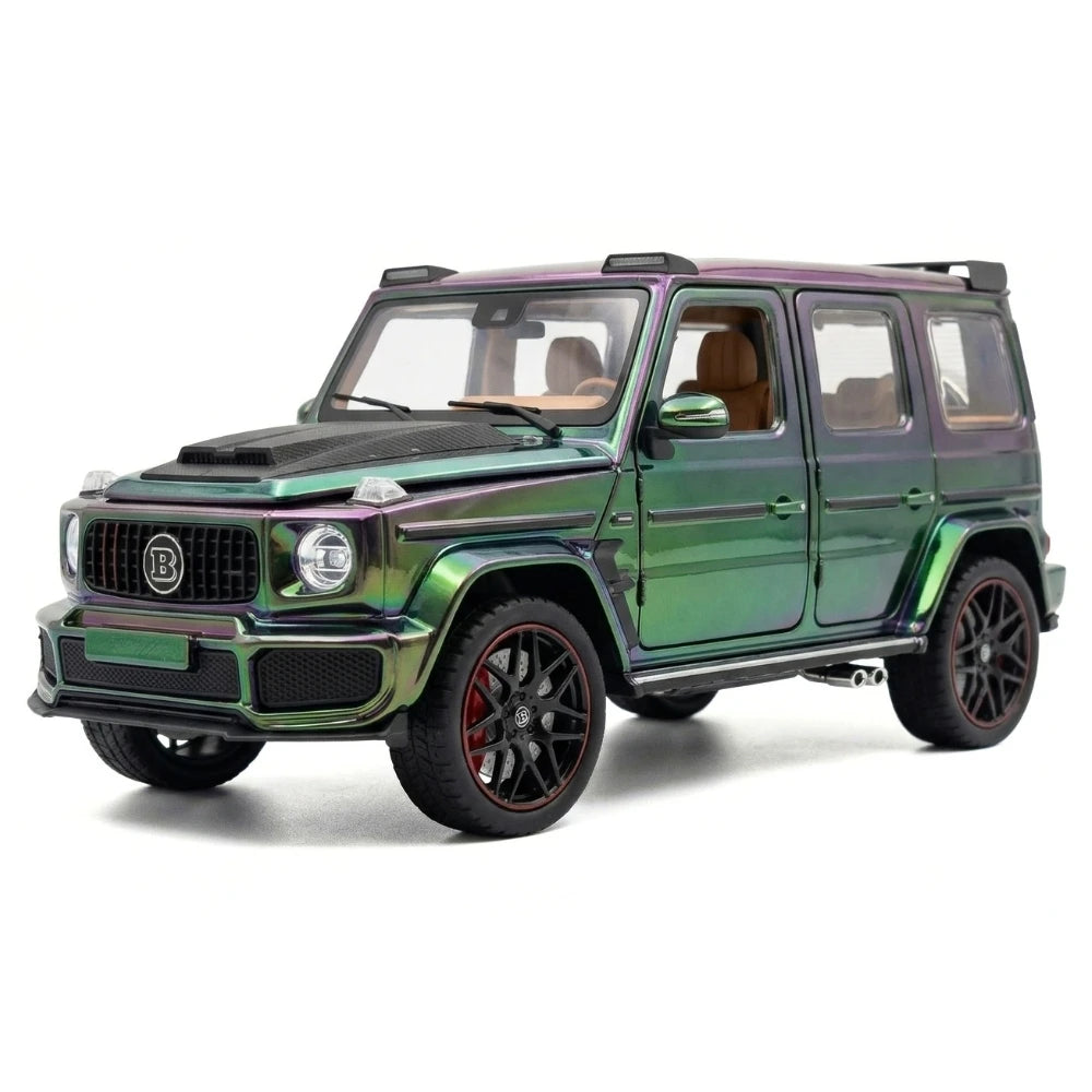 [TOY] 1:32 Mercedes-Brabus 2022 G800 4×4 lila Gradient modellbil Die-Cast